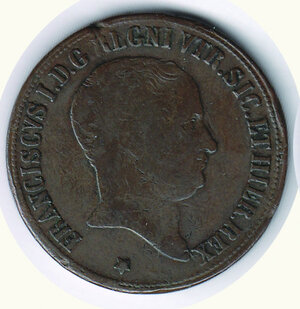 obverse: NAPOLI - Francesco I - 10 Tornesi 1825.