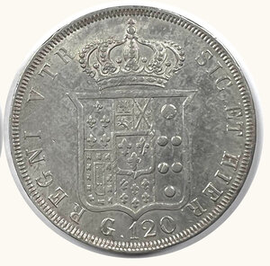 reverse: NAPOLI - Ferdinando II - 120 Grana 1841