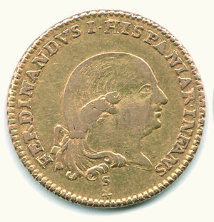 obverse: PARMA - Ferdinando I Borbone ( 1765-1802) - Doppia 1789.