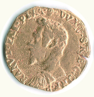 obverse: PIACENZA - Ranuccio I Farnese - Quadrupla 1618.