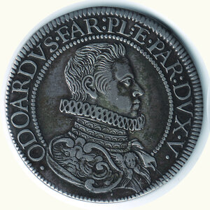 obverse: PIACENZA - Odoardo Farnese - Scudo 1629.