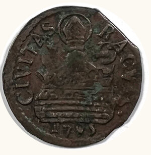 reverse: RAGUSA - Repubblica (1449-1806) - Soldo 1762.