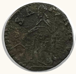 obverse: RAVENNA - Benedetto XIV (1740-1758) - Quattrino SD.