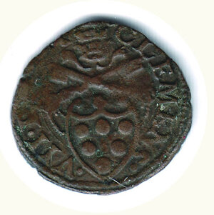 reverse: ROMA - Clemente VII (1523-1534) - Quattrino SD.