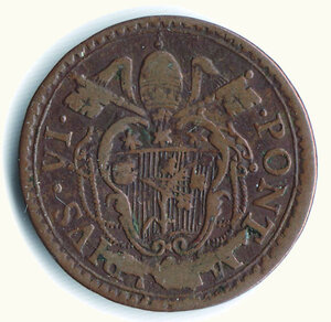 reverse: BOLOGNA - Pio VI (1775-1799) - Quattrino 1778.