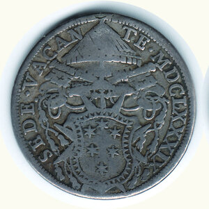 obverse: ROMA - Sede vacante 1689 - Testone.