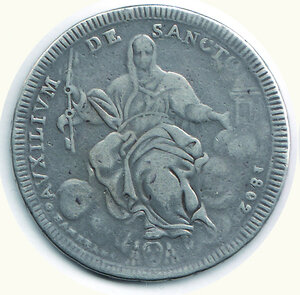 obverse: ROMA - Pio VII (1800-1823) - Scudo 1802 A. II.