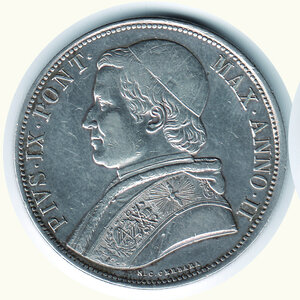 obverse: ROMA - Pio IX - Scudo 1848