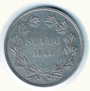 reverse: ROMA - Pio IX - Scudo 1848