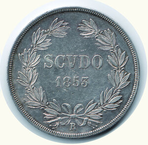 reverse: ROMA - Pio IX (1846-1878) - Scudo A. VII 1853