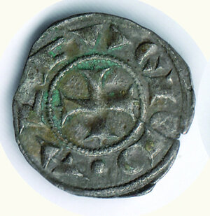 obverse: SIENA Repubblica (sec.XI - 1390) Denaro g.0,6 - D/grande S tra bisanti; R/croce patente - C.N.I. 350/8 VAR.