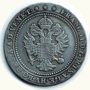 obverse: VENEZIA - Francesco II - Lira e mezza 1802 - Zecca Vienna.