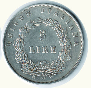 reverse: VENEZIA - Governo Provvisorio - 5 Lire 1848