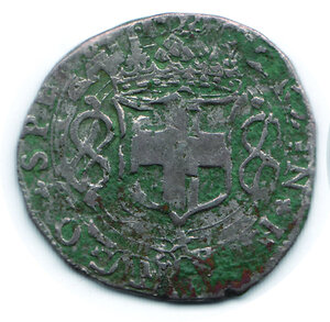 obverse: SAVOIA - Carlo Emanuele I - 6 Soldi 1628