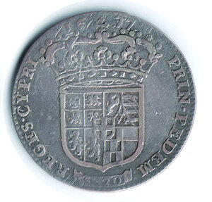 reverse: SAVOIA - Vittorio Amedeo II - Lira 1677