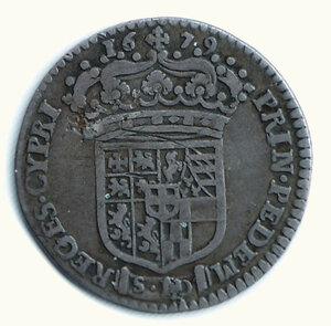 reverse: SAVOIA - Vittorio Amedeo II - 1/2 Lira