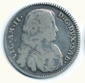 obverse: SAVOIA - Vittorio Amedeo II - Lira 1° tipo 1682