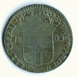 reverse: SAVOIA - Vittorio Amedeo II - 5 Soldi 1705