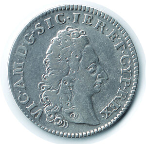 obverse: SAVOIA - Vittorio Amedeo II - 2 Lire 1714