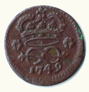 obverse: CARLO EMANUELE III (1730-1773) - 2 Denari 1749 - MIR 940.