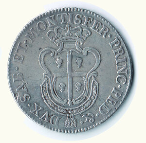 reverse: CARLO EMANUELE III - Monetazione per la Sardegna - Mezzo Scudo