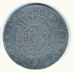 reverse: CARLO EMANUELE IV - Mezzo Scudo 1799