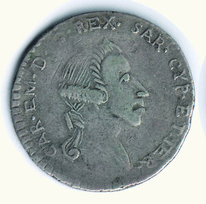 obverse: CARLO EMANUELE IV - Reale 1798