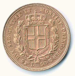 reverse: CARLO ALBERTO - 50 Lire 1836