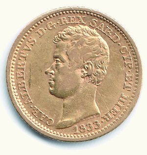 obverse: CARLO ALBERTO - 10 Lire 1833