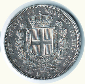 reverse: CARLO ALBERTO - 5 Lire 1832 To.