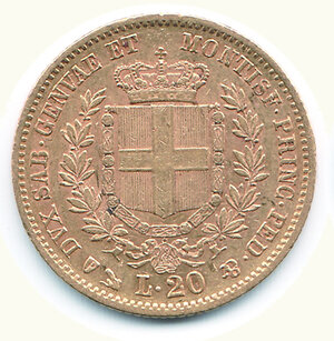 obverse: VITTORIO EMANUELE II - 20 Lire 1855