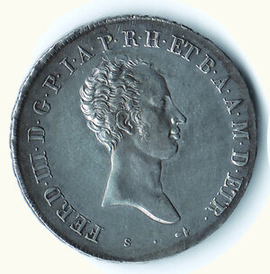 obverse: FIRENZE - Ferdinando III (1791-1820) - ½ Francescone 1820