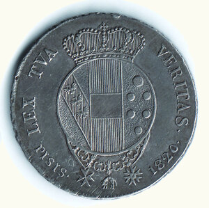 reverse: FIRENZE - Ferdinando III (1791-1820) - ½ Francescone 1820