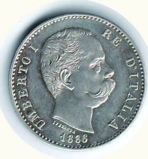 obverse: UMBERTO I - 1 Lira 1886.