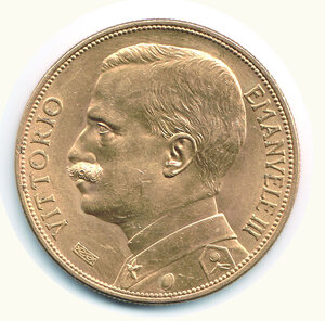 reverse: VITTORIO EMANUELE III - 100 Lire 1912