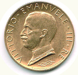 obverse: VITTORIO EMANUELE III - 100 Lire 1931 IX.