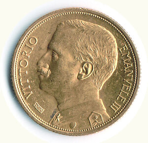 reverse: VITTORIO EMANUELE III - 20 Lire 1912