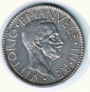 obverse: VITTORIO EMANUELE III - 20 Lire - Littore A. VI 1928 - Patinata.