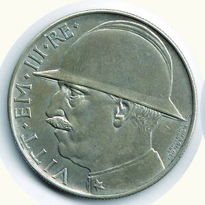 obverse: VITTORIO EMANUELE III - 20 Lire 1928 - Cappellone.