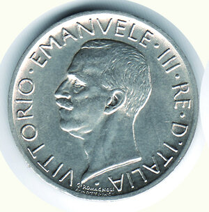 obverse: VITTORIO EMANUELE III - 5 Lire 1927 - 2 rosette.