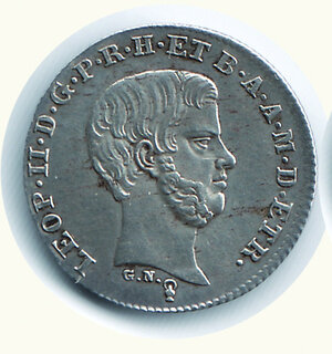 obverse: FIRENZE - Leopoldo II (1824-189) - ½ Paolo 1857.