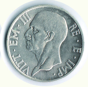 reverse: SAVOIA -Vittorio Emanuele III - 5 Lire 1936.