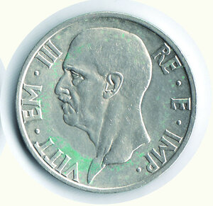 reverse: VITTORIO EMANUELE III - 5 Lire 1937.