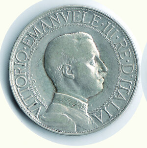 obverse: VITTORIO EMANUELE III - 2 Lire 1910.