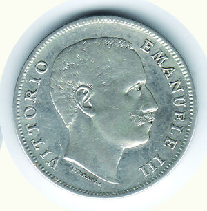 reverse: VITTORIO EMANUELE III - Lira 1905.