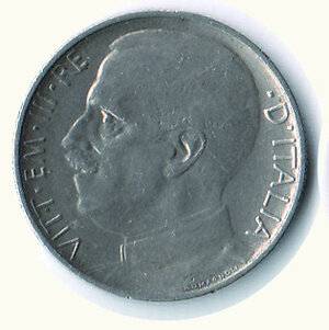 obverse: VITTORIO EMANUELE III - 50 Cent. 1924 - Rigato.