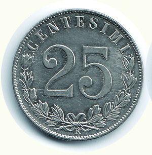 obverse: VITTORIO EMANUELE III - 25 Cent. 1903.