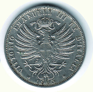 reverse: VITTORIO EMANUELE III - 25 Cent. 1903.