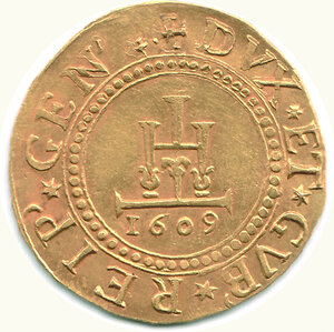 obverse: GENOVA - Dogi Biennali - Quadrupla