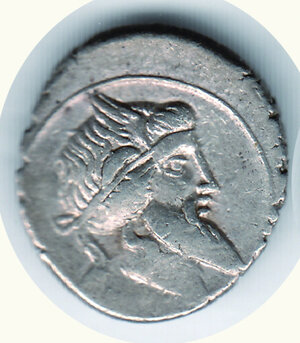 obverse: REPUBBLICA ROMANA - Titia - Quintus Titius 90 a.C.